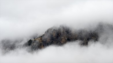 Fog in Val Morteratsch