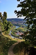 Panorama hike over Kelheim with various viewpoints. Kelheim