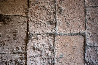 Brick flooring as texture or background