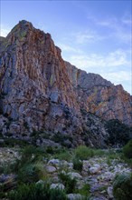 Quartzite rocks Swartberg Road
