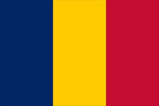 National flag of Chad