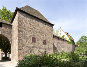 Section of the former city wall with executioners tower