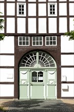 Residential building in half-timbered construction