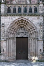 St. Marys portal from 1320 of the Sebaldus Church
