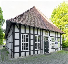 Doll museum in a half-timbered house from 1684