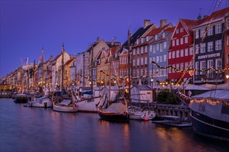 Nyhavn Canal at sunrise