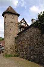 Swedish tower of the 12th century town fortifications
