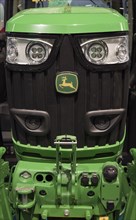 John Deere 6R tractor radiator mascot