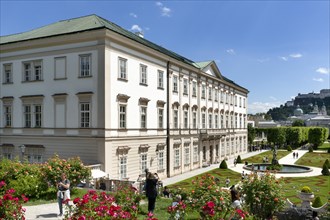Mirabell Palace with Mirabell Gardens