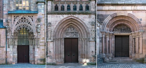 Three Romanesque portals 14th century