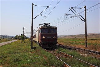 Local train in Transylvania