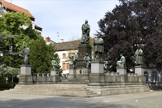 Luther Monument in the ramparts