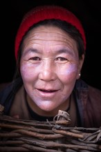 Portrait of a Ladakhi woman