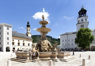 Residenzbrunnen or Court Fountain from 1661