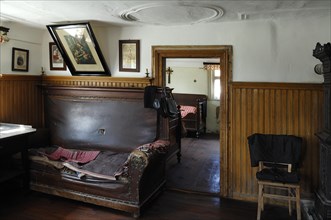 Living room with view into the sleeping chamber