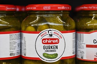 Sales shelf Chirat Cucumbers