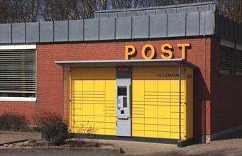 Parcel station of the German Post