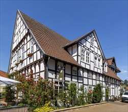 Residential building in half-timbered construction