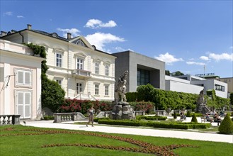 Villa Kast and Mozarteum University of the Arts at Mirabellgarten