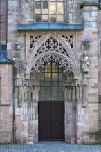 Bridal portal c. 1320 with Gothic tracery