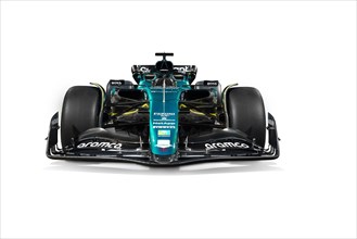 Aston Martin Aramco Cognizant Formula Oneâ„¢ Team reveals the AMR23 Formula One car for season 2023