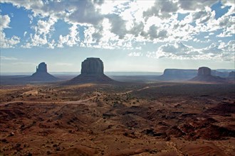 View of Navajos Monument Valley