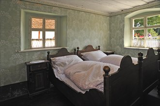 Bedroom of the hop farmers house