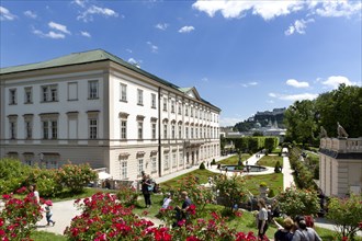 Mirabell Palace with Mirabell Gardens