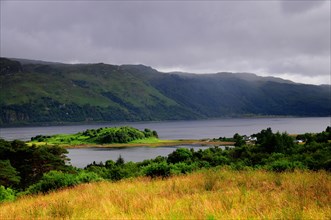 Island in Loch Carron