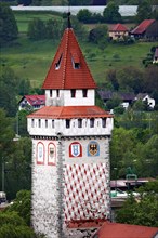 Gemalter Turm is a historical sight in the city of Ravensburg. Ravensburg