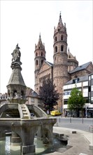 St. Peters Catholic Cathedral and Siegfried Fountain