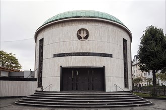 New synagogue of the Jewish community at Paul-Spiegel-Platz