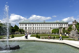 Mirabell Palace with Mirabell Gardens