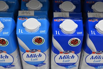 Emmi Milk sales shelf