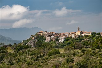 Montemaggiore in the municipality of Montegrosso in northern Corsica