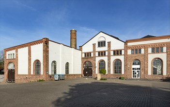 Old power station with turbine hall and boiler house