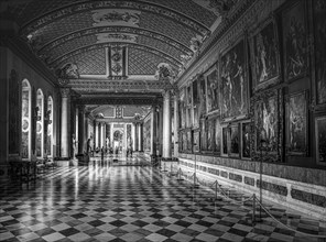 Gallery Hall with the Picture Gallery in Sanssouci