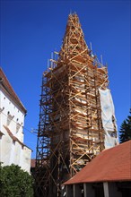 Renovation work on the Unesco World Heritage Site