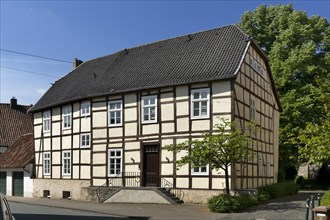 Residential building in half-timbered construction