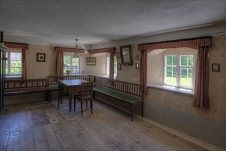 Old living room of a farm