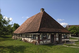 Shepherds house with stable