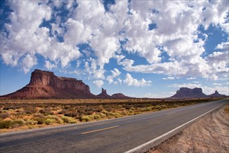 Route 163 near Monument Valley