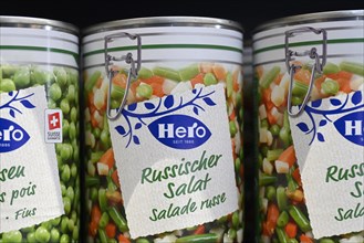 Display Shelf Tin Hero Russian Salad