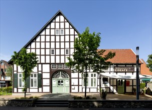 Residential building in half-timbered construction