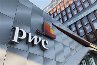 PWC logo on the Eclipse high-rise building