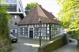 Doll museum in a half-timbered house from 1684