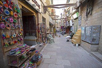Bazaar alley in the old town