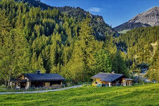 Mountain huts in the Karwendel mountains