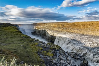 The Dettifoss waterfall in north-eastern Iceland