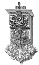 Ornate door lock in the municipal museum of Bamberg